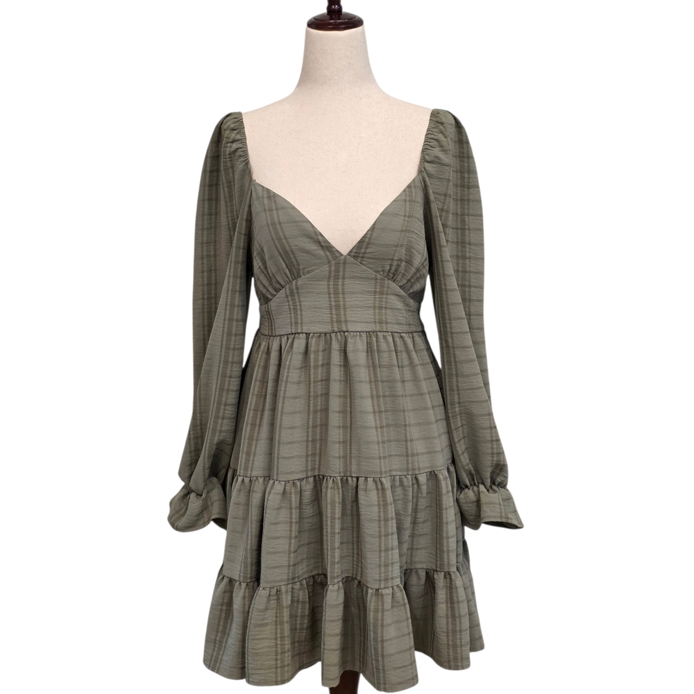 Altar'd State Sage Boho Cottagecore Dress